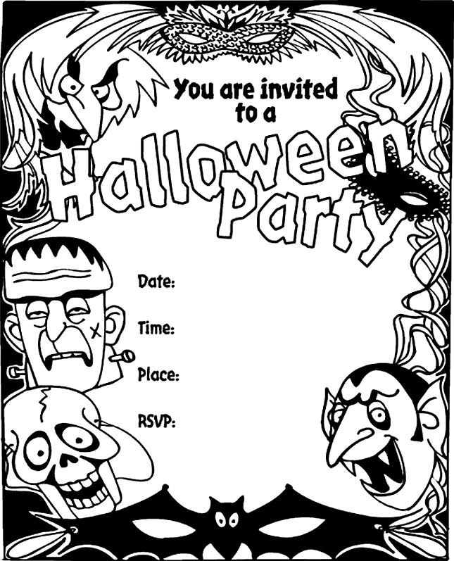 Halloween Invitation