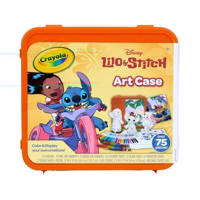 Lilo & Stitch Art Case front view.