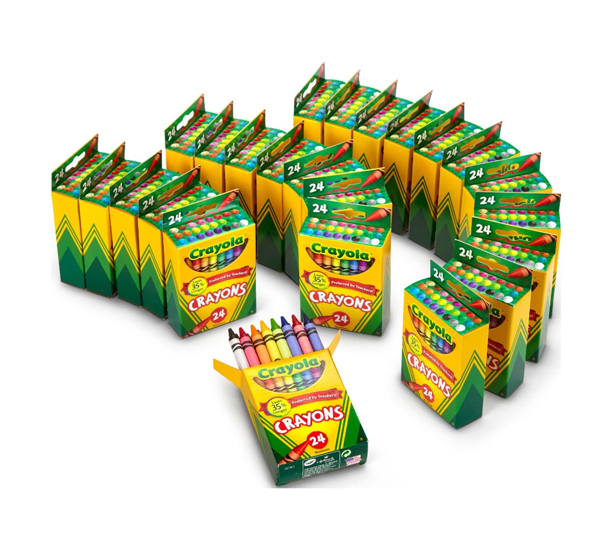 24 pack of Crayons 24 count