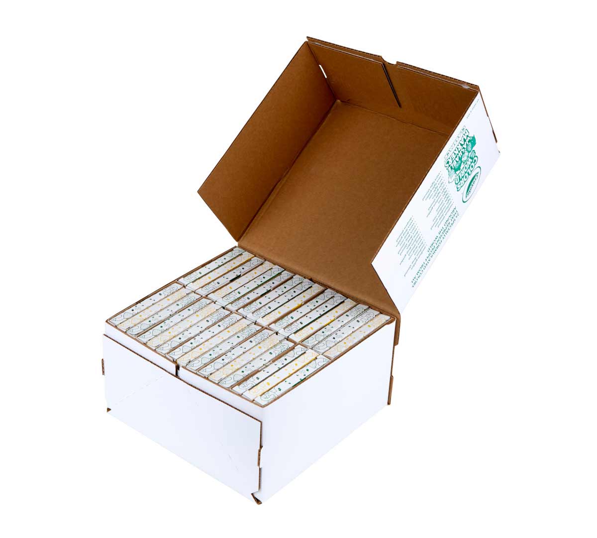 Colors-of-the-World Markers Classpack 240count box open showing markers packed inside