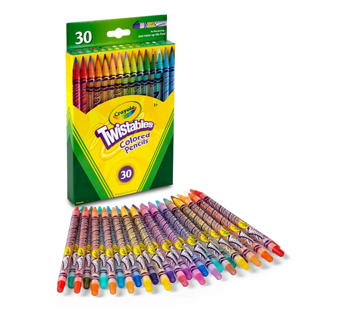 Crayola Twistables Colored Pencils  30 Count