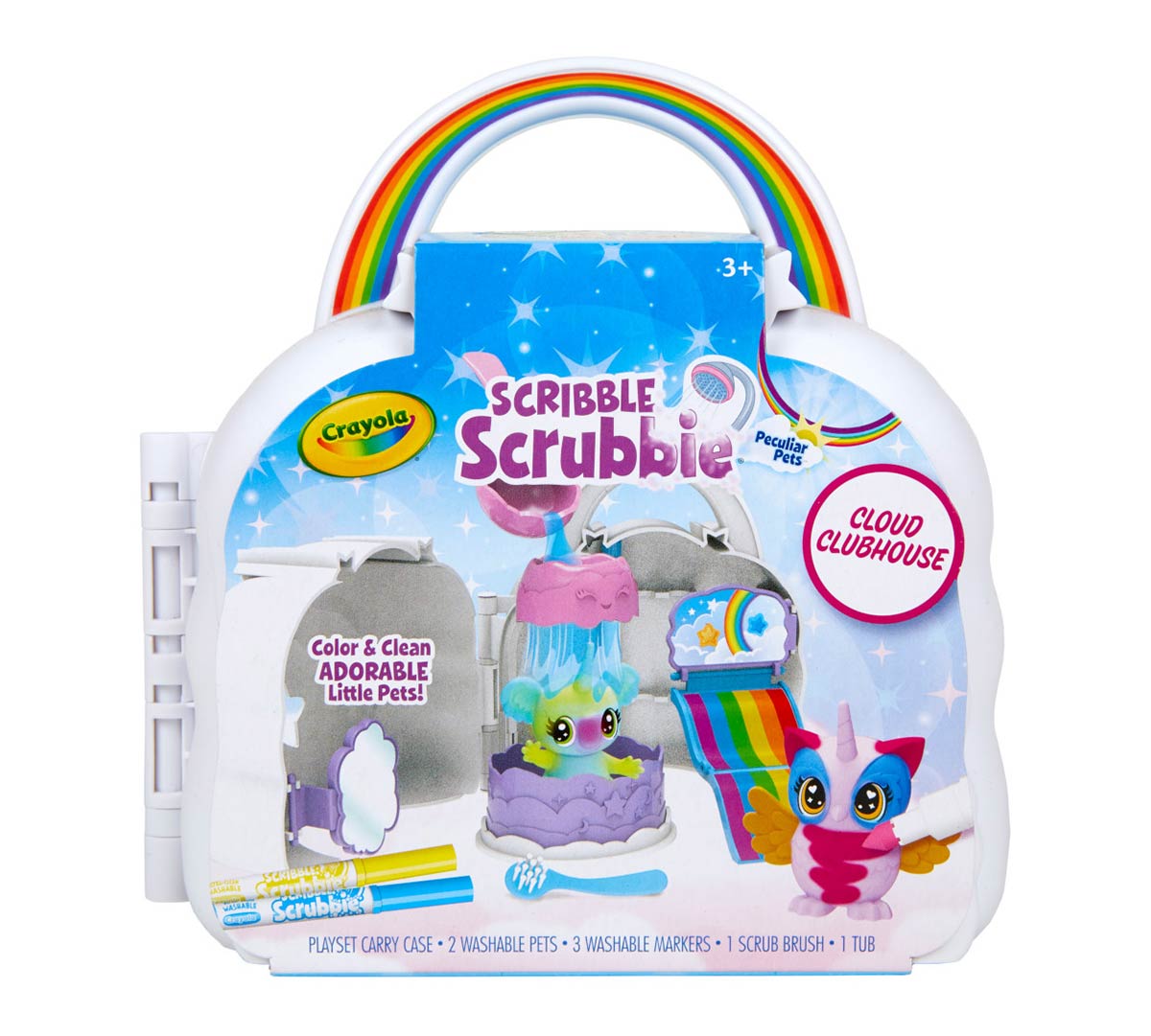 Scribble Scrubbie Pets Cloud Clubhouse Playset