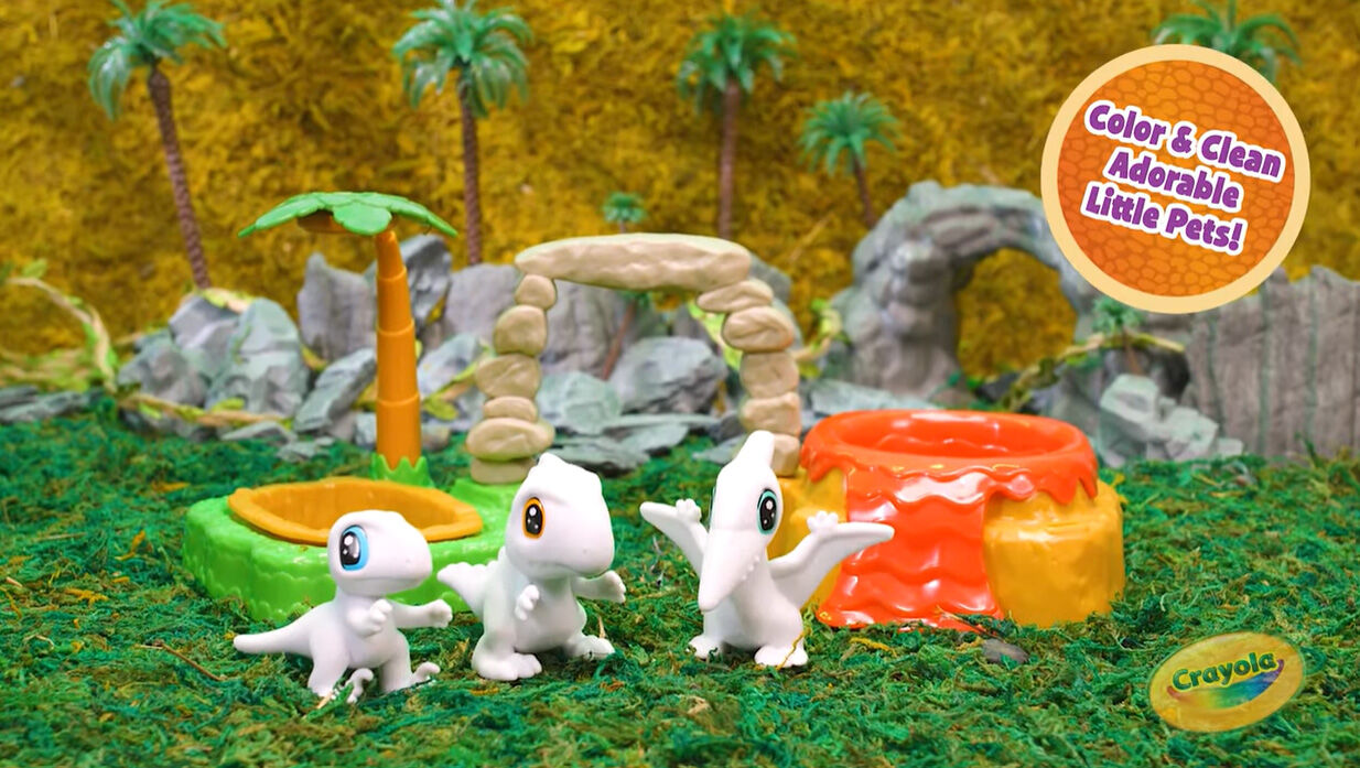 Juego Scribble Scrubbie Pets Dinosaur Island