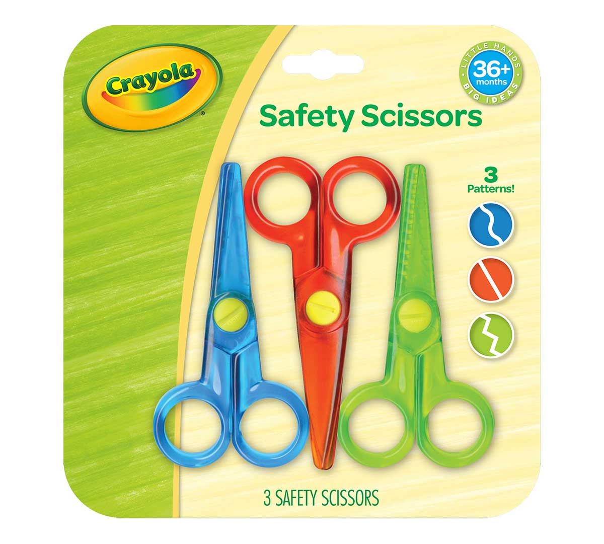 My First Crayola Safety Scissors  3 Count
