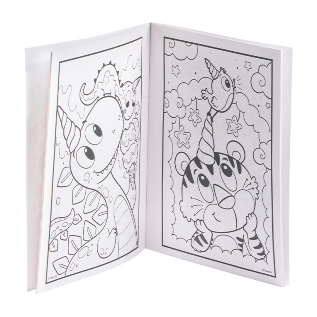 Libro para Colorear Animal Adventures 32 pg Packaging with contents