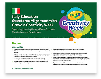 Italy Standards Alignment