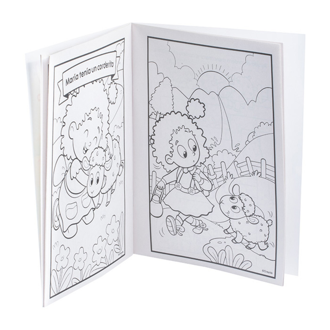 Libro para Colorear Nursey Rhymes 32 pg Content view