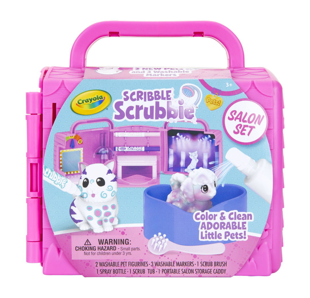 Scribble Scrubbie™ - Salon Set Front view