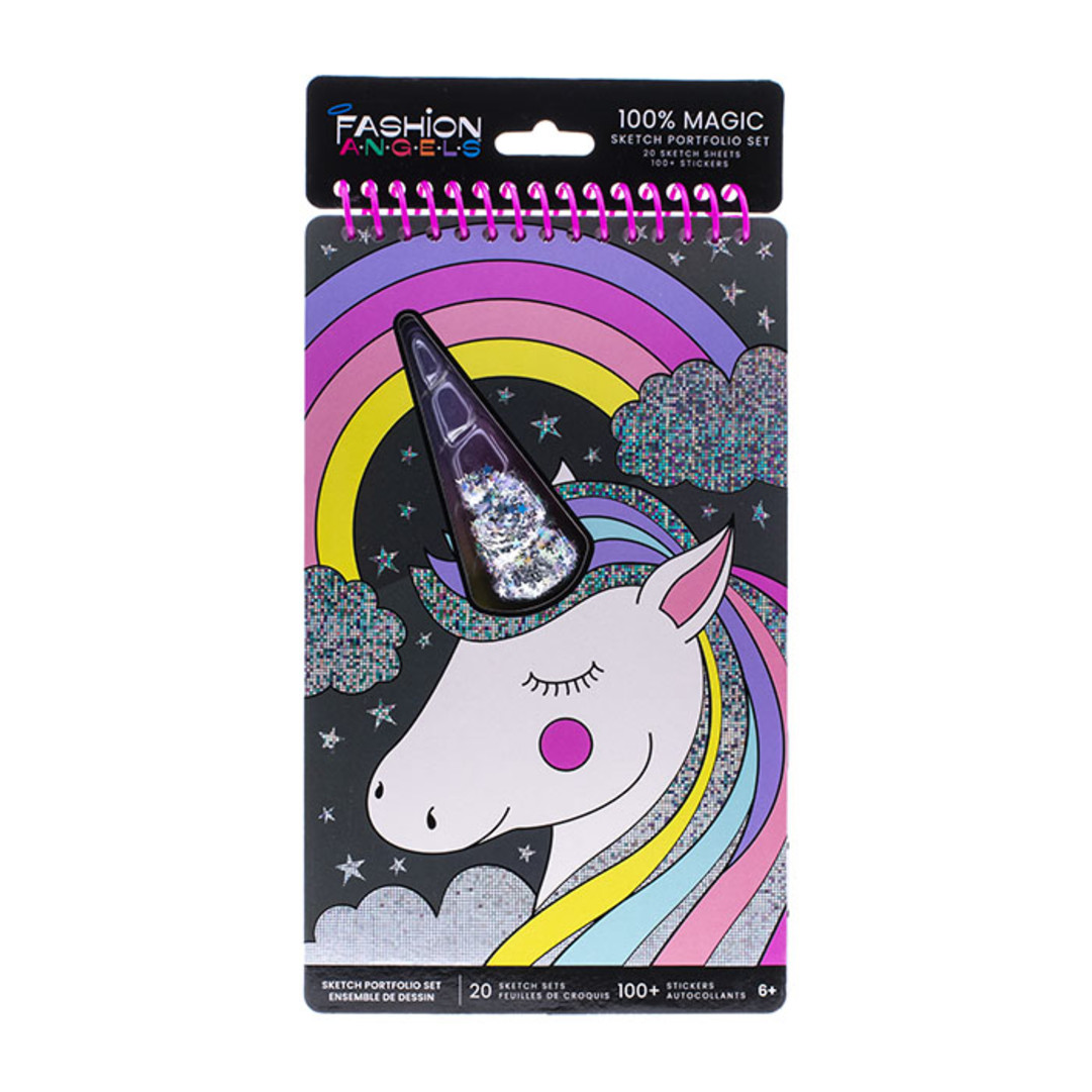 Cuadernillo Unicornio Mgico - "Magic portfolio" Front view
