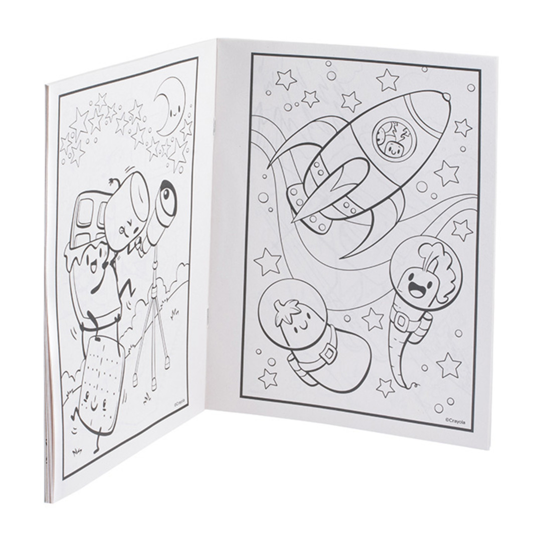 Libro para Colorear Food Pals 32 pg Content view