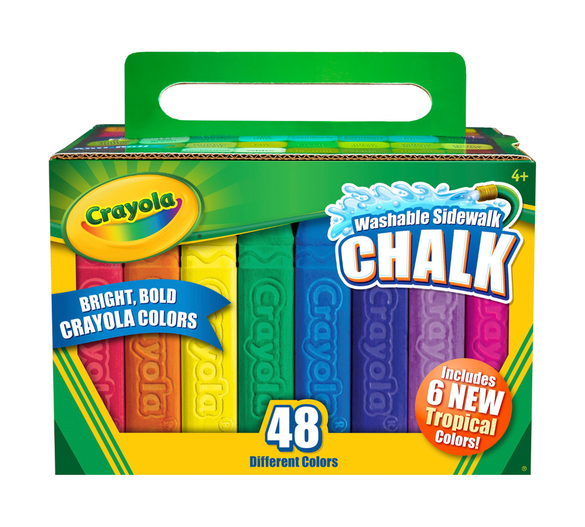 Sidewalk Chalk  48 Count Front View