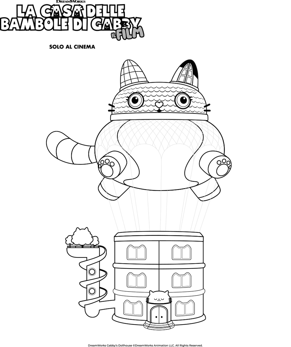 Dreamworks Gabby's Dollhouse the Movie solo en cines.